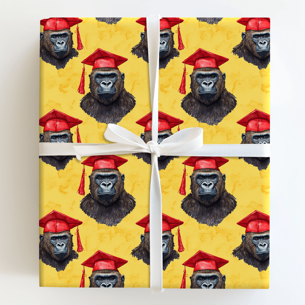 Apesolutely Graduated - Wrapping Paper - Aspen & Arlo
