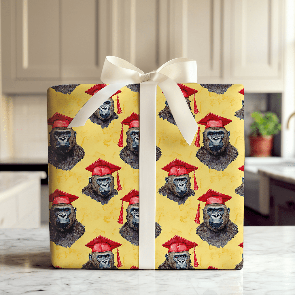 Apesolutely Graduated - Wrapping Paper - Aspen & Arlo