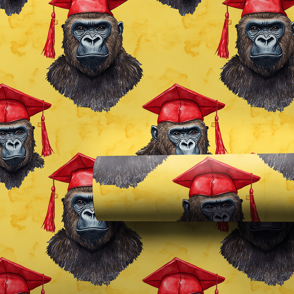 Apesolutely Graduated - Wrapping Paper - Aspen & Arlo
