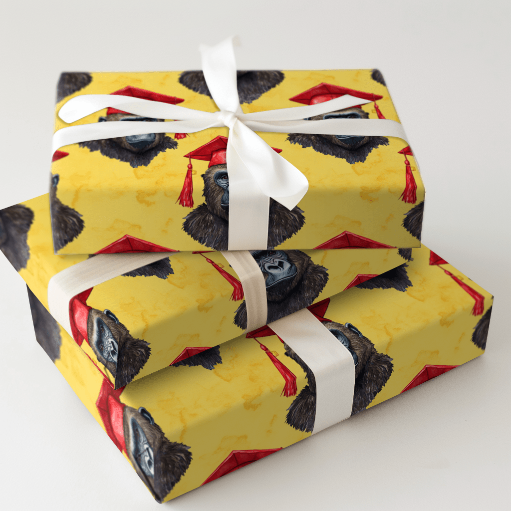 Apesolutely Graduated - Wrapping Paper - Aspen & Arlo