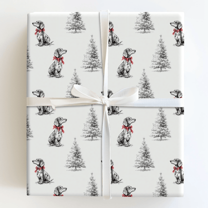 Dashing in Red - Wrapping Paper - Aspen & Arlo