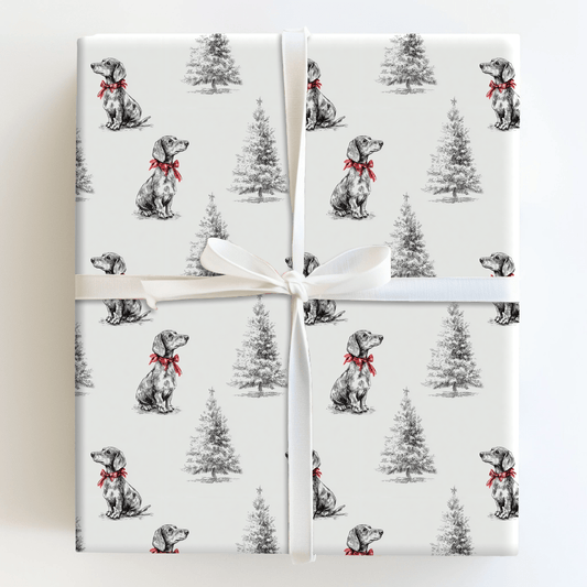 Dashing in Red - Wrapping Paper - Aspen & Arlo