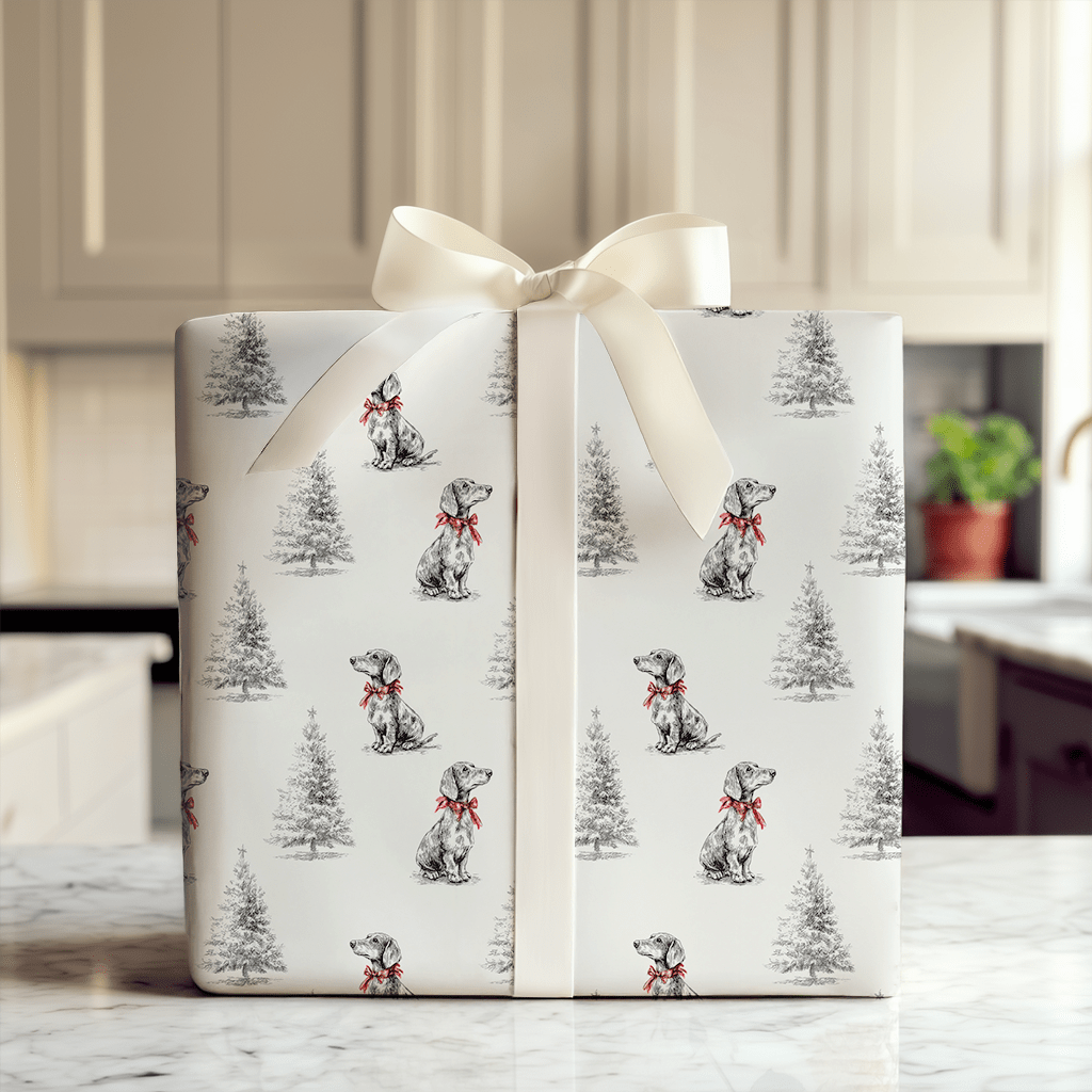 Dashing in Red - Wrapping Paper - Aspen & Arlo