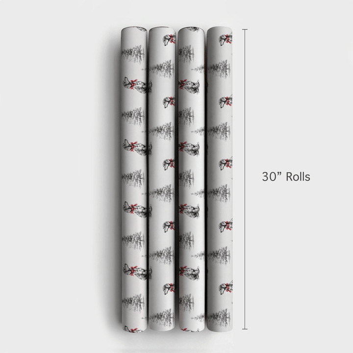 Dashing in Red - Wrapping Paper - Aspen & Arlo