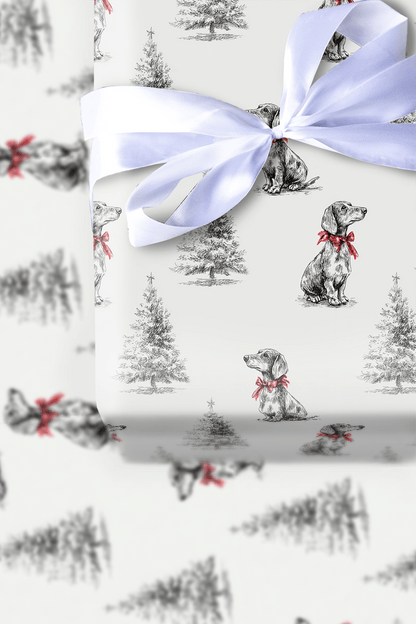 Dashing in Red - Wrapping Paper - Aspen & Arlo