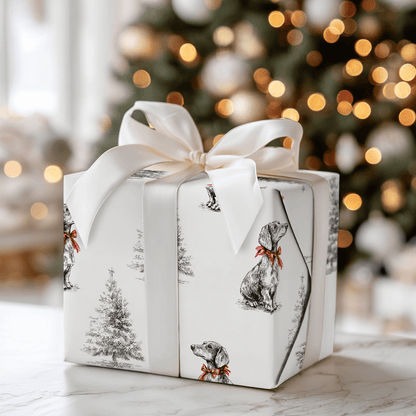 Dashing in Red - Wrapping Paper - Aspen & Arlo