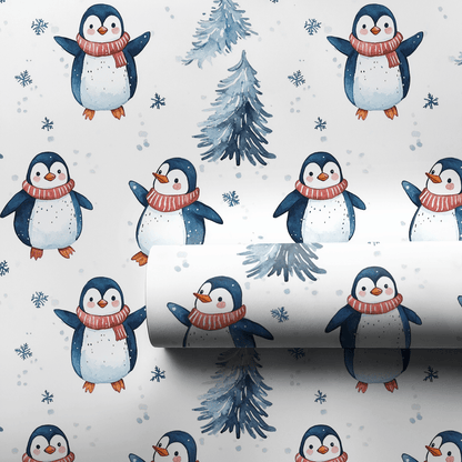 Ice Capades - Wrapping Paper - Aspen & Arlo