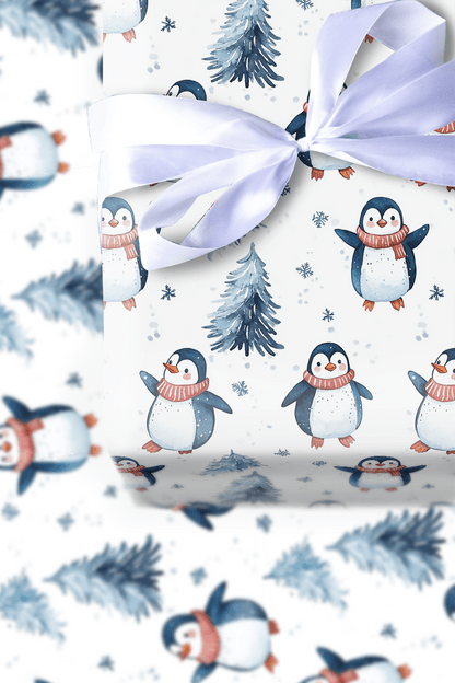 Ice Capades - Wrapping Paper - Aspen & Arlo