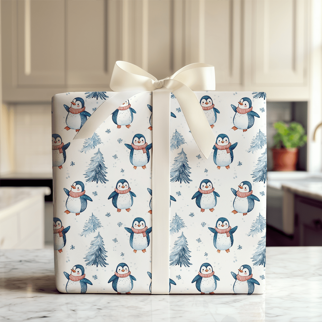 Ice Capades - Wrapping Paper - Aspen & Arlo