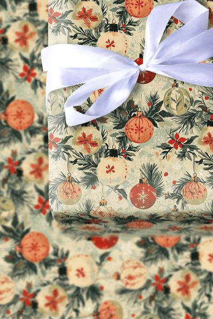 Retro Noel - Wrapping Paper - Aspen & Arlo