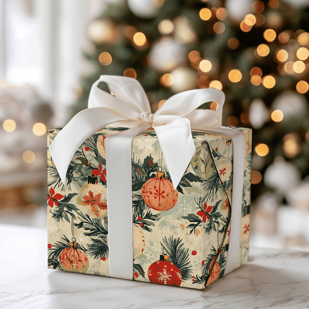 Retro Noel - Wrapping Paper - Aspen & Arlo