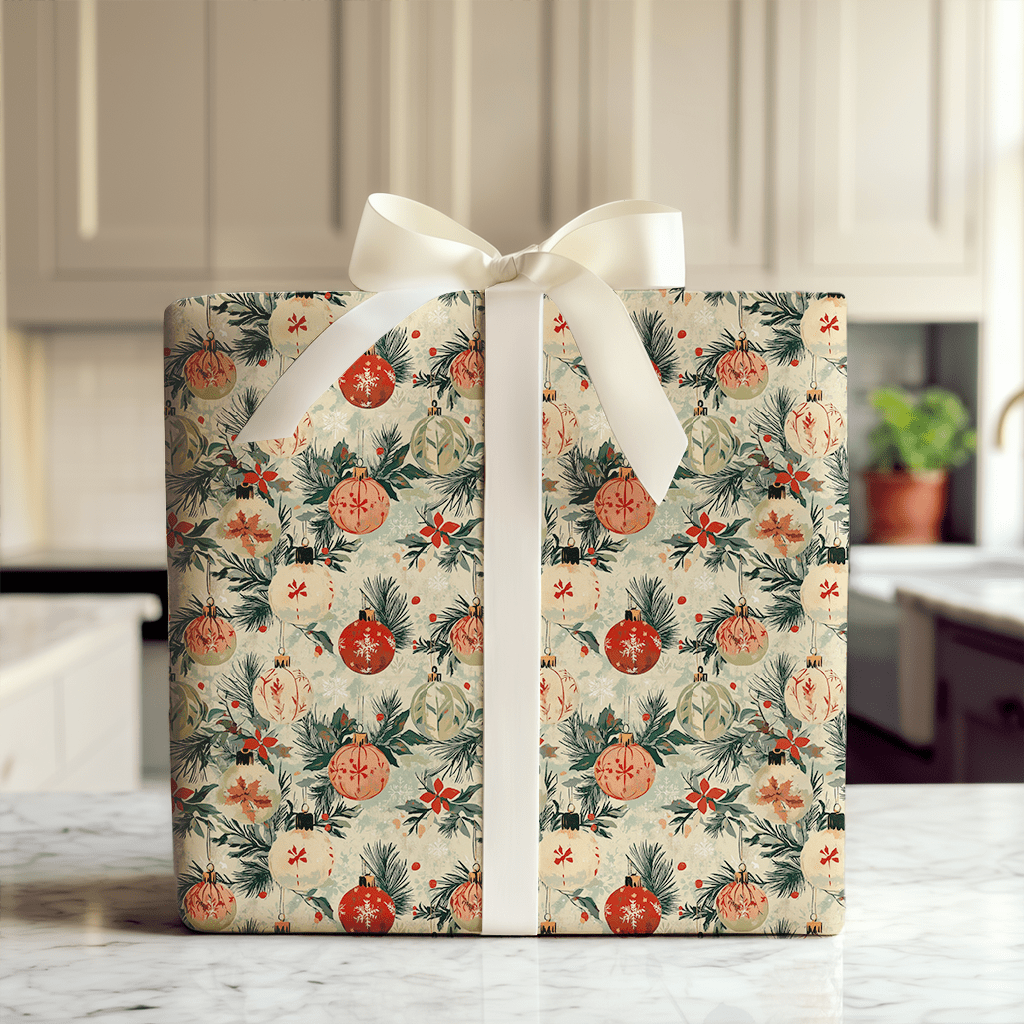 Retro Noel - Wrapping Paper - Aspen & Arlo