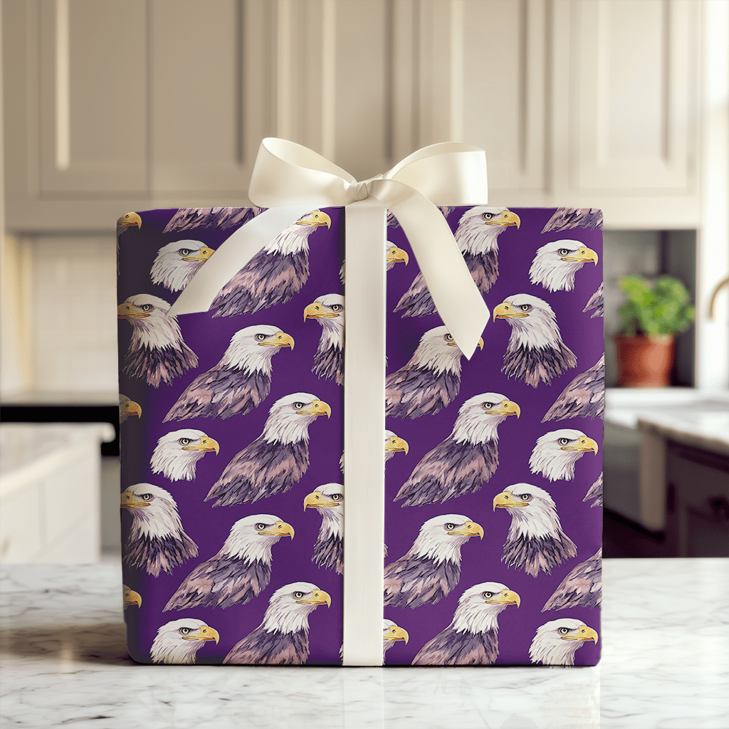 Feather Fight - Wrapping Paper - Aspen & Arlo