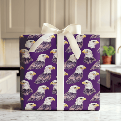 Feather Fight - Wrapping Paper - Aspen & Arlo