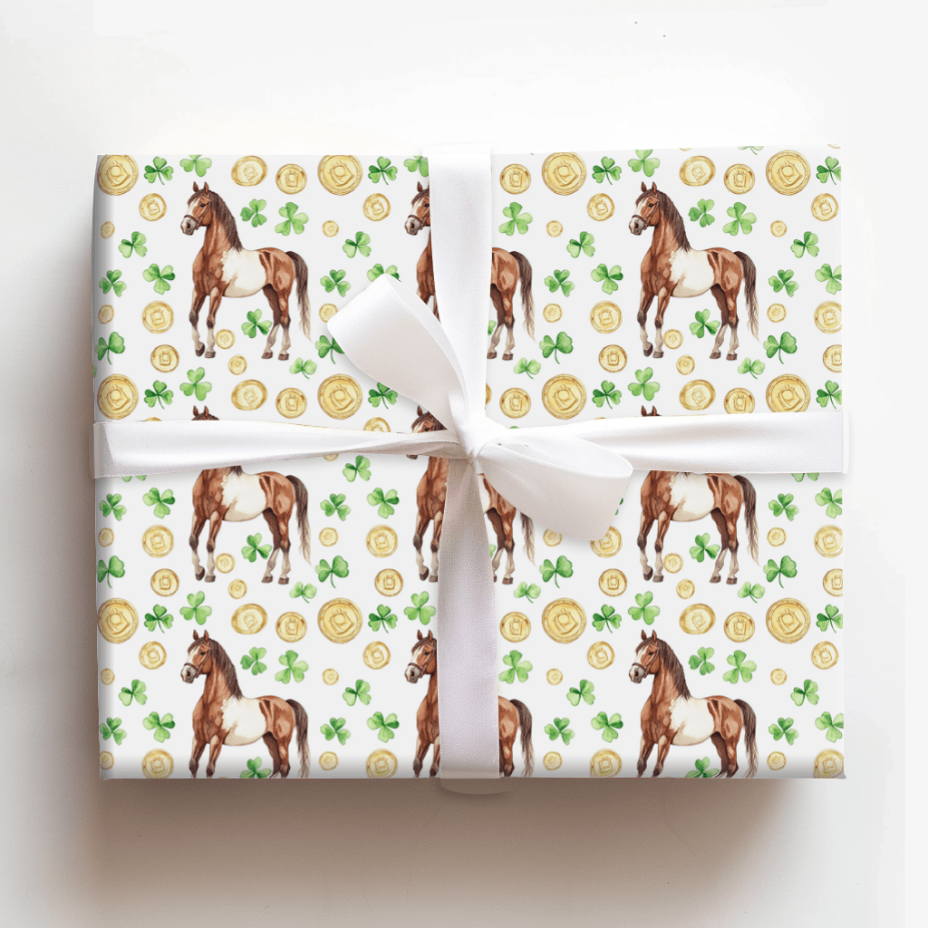 Golden with the Galineers Cob - Wrapping Paper - Aspen & Arlo