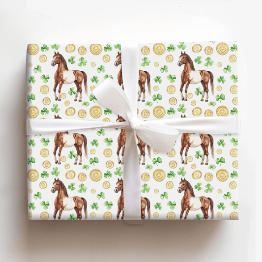 Golden with the Galineers Cob - Wrapping Paper - Aspen & Arlo