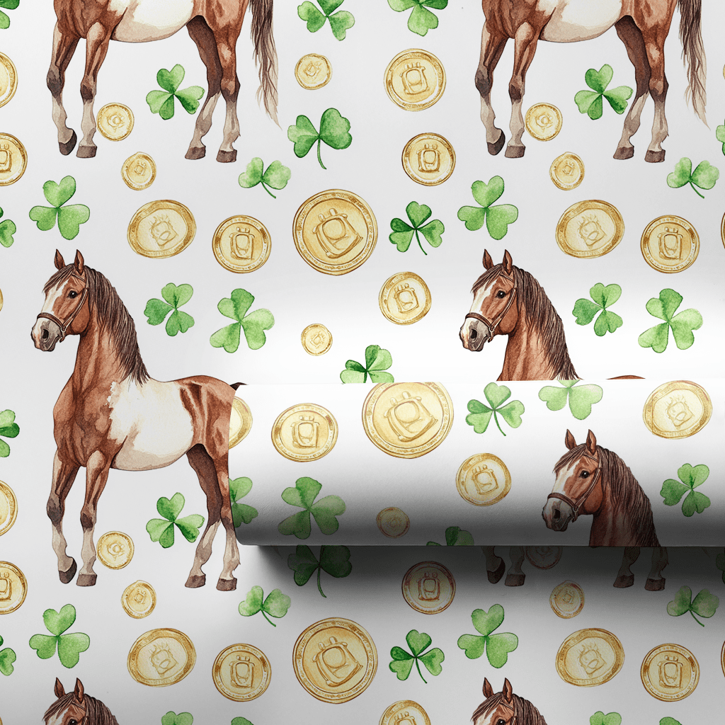 Golden with the Galineers Cob - Wrapping Paper - Aspen & Arlo