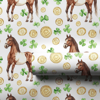Golden with the Galineers Cob - Wrapping Paper - Aspen & Arlo