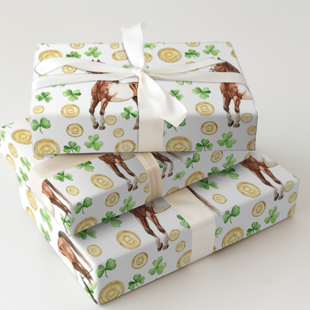 Golden with the Galineers Cob - Wrapping Paper - Aspen & Arlo