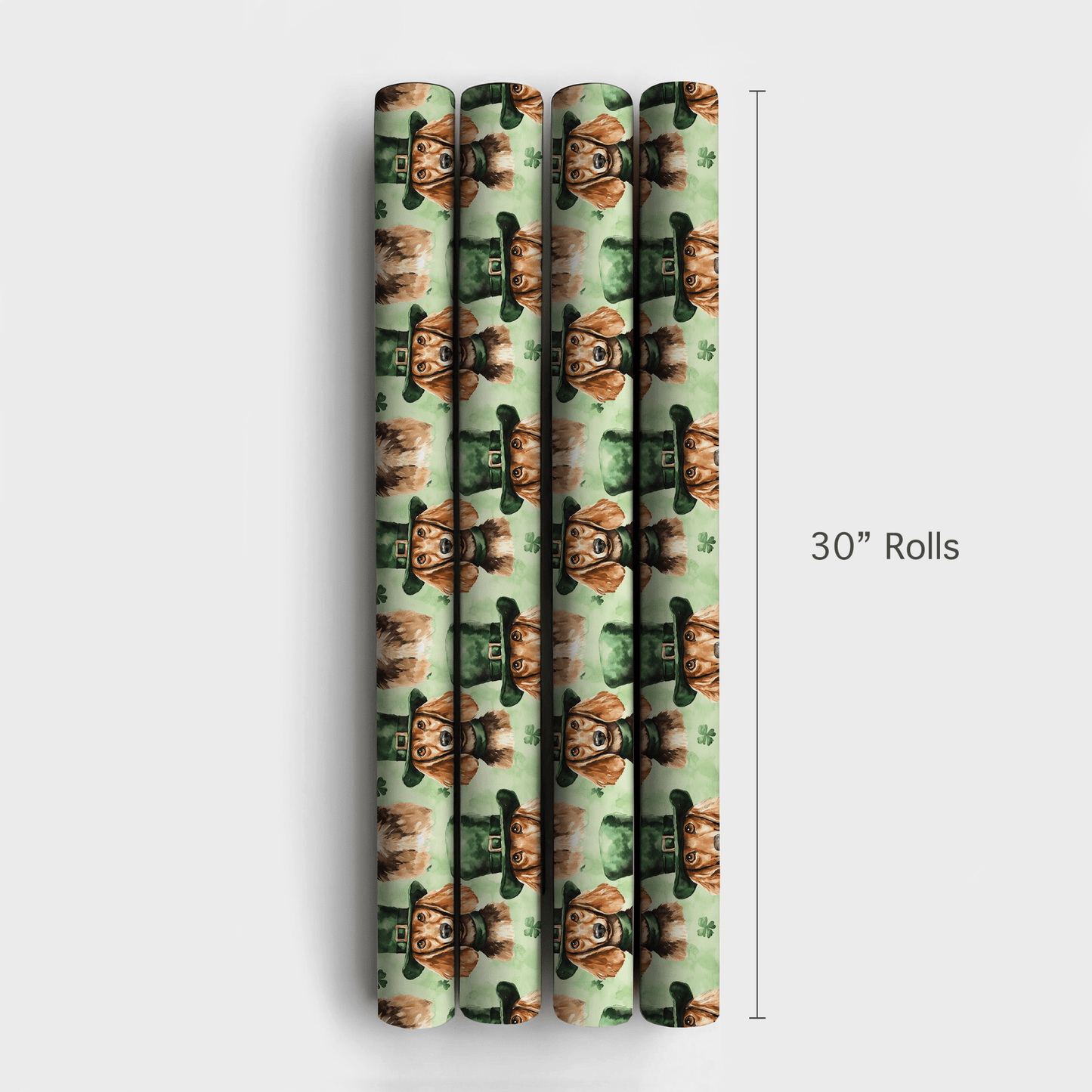 Leprechaun Dachshund - Wrapping Paper - Aspen & Arlo