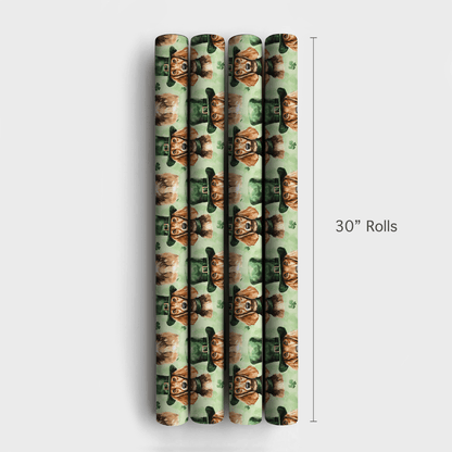 Leprechaun Dachshund - Wrapping Paper - Aspen & Arlo