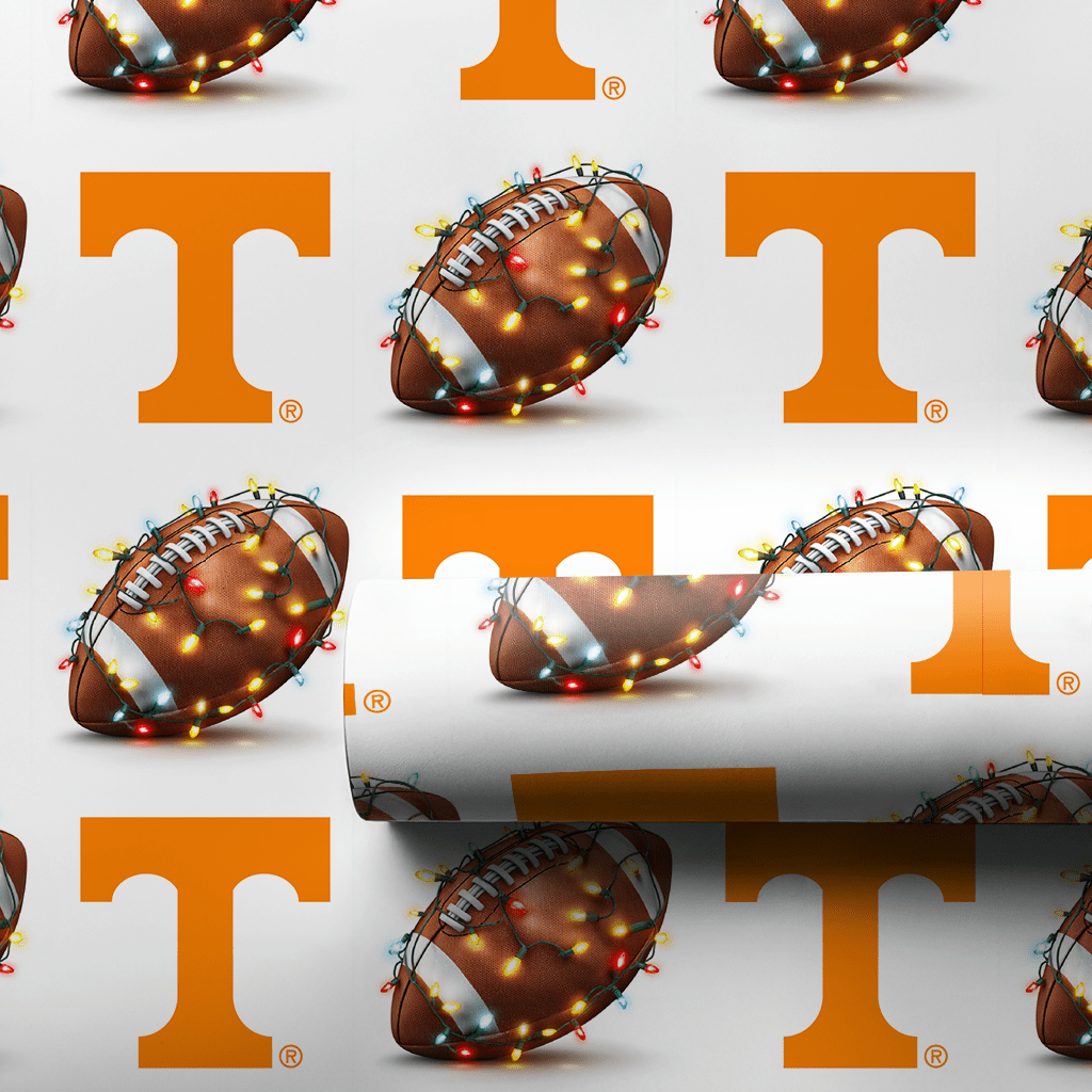 End Zone Lights Volunteers - Wrapping Paper - Aspen & Arlo