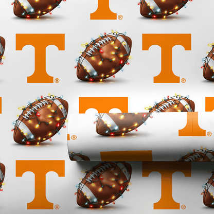 End Zone Lights Volunteers - Wrapping Paper - Aspen & Arlo