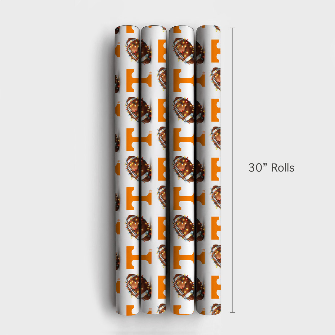 End Zone Lights Volunteers - Wrapping Paper - Aspen & Arlo