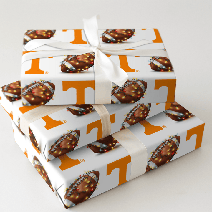 End Zone Lights Volunteers - Wrapping Paper - Aspen & Arlo