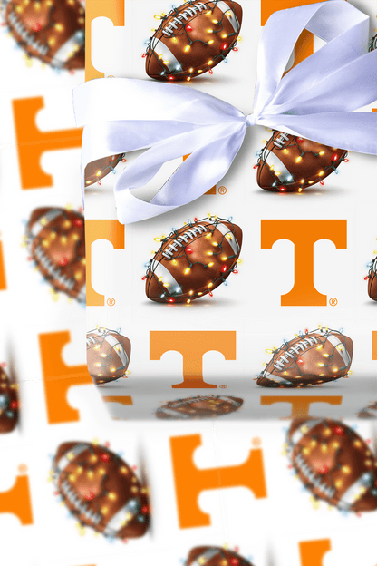 End Zone Lights Volunteers - Wrapping Paper - Aspen & Arlo