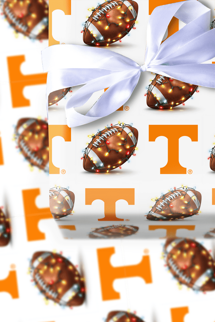End Zone Lights Volunteers - Wrapping Paper - Aspen & Arlo