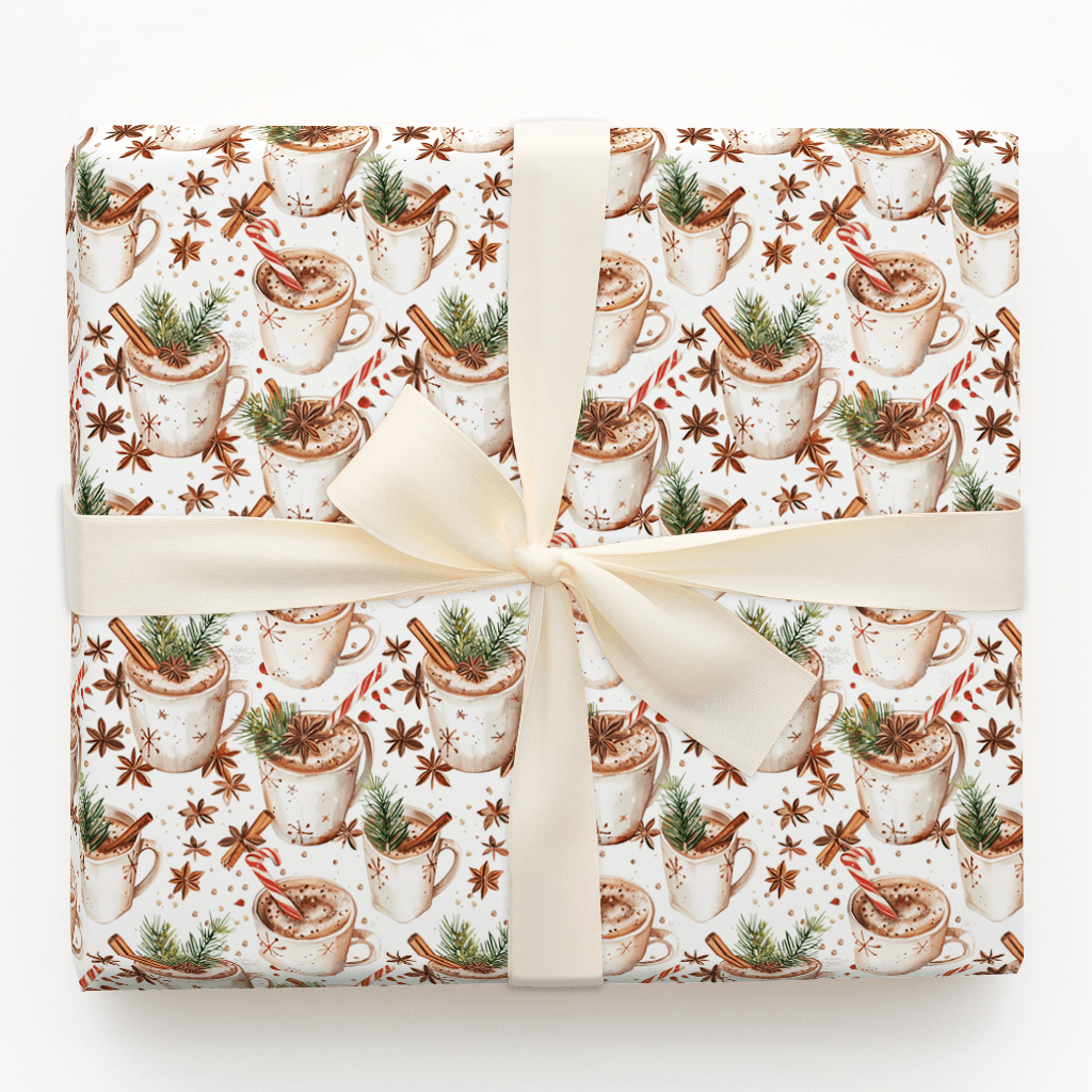 Warm Cup of Cocoa - Wrapping Paper - Aspen & Arlo