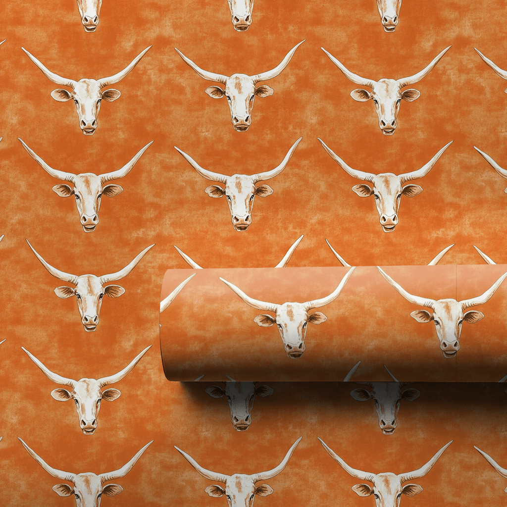 Horns Up - Wrapping Paper - Aspen & Arlo