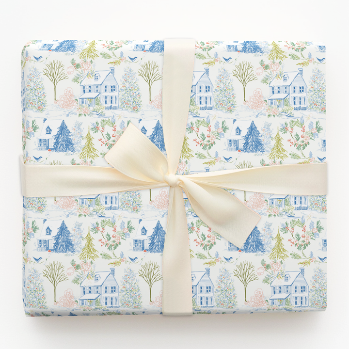 Blue Cottage Christmas