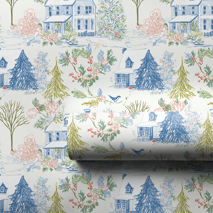 Blue Cottage Christmas