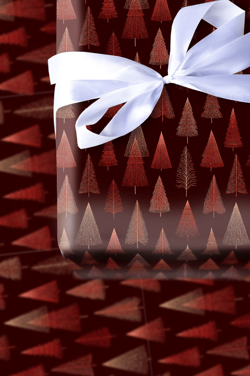 Bold Red Christmas - Wrapping Paper - Aspen & Arlo