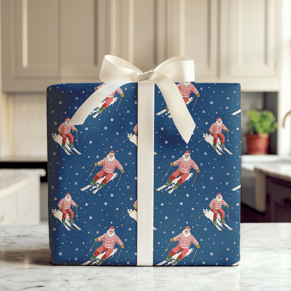 Santa Shreds - Wrapping Paper - Aspen & Arlo