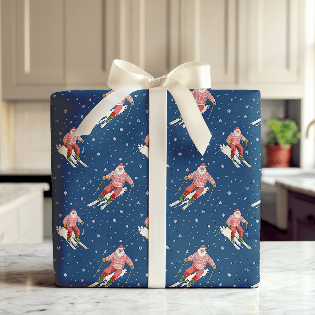 Santa Shreds - Wrapping Paper - Aspen & Arlo