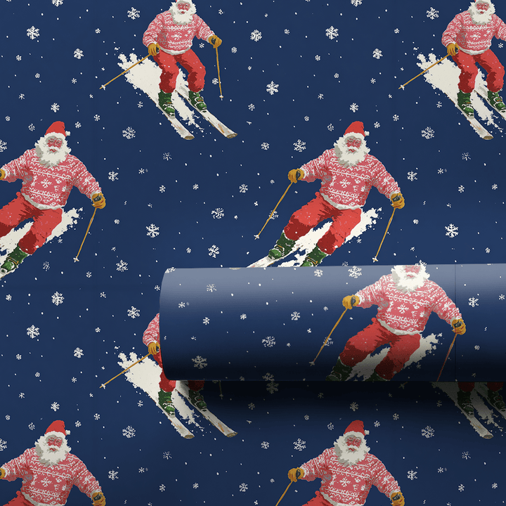 Santa Shreds - Wrapping Paper - Aspen & Arlo