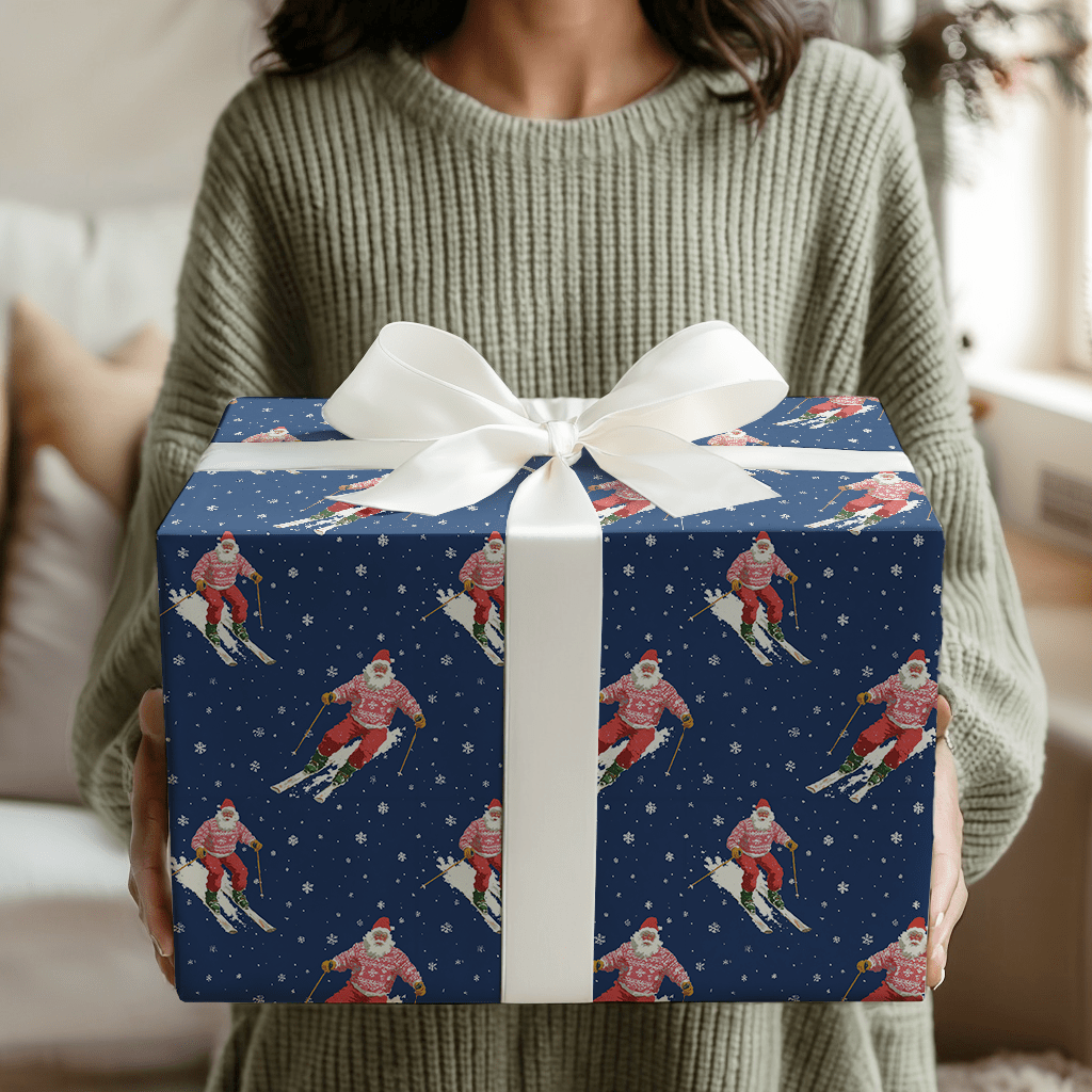 Santa Shreds - Wrapping Paper - Aspen & Arlo