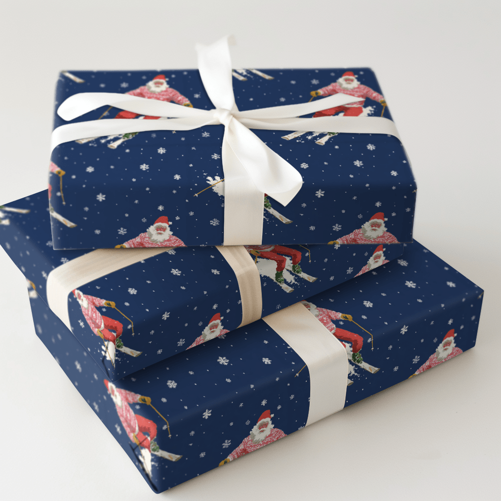 Santa Shreds - Wrapping Paper - Aspen & Arlo
