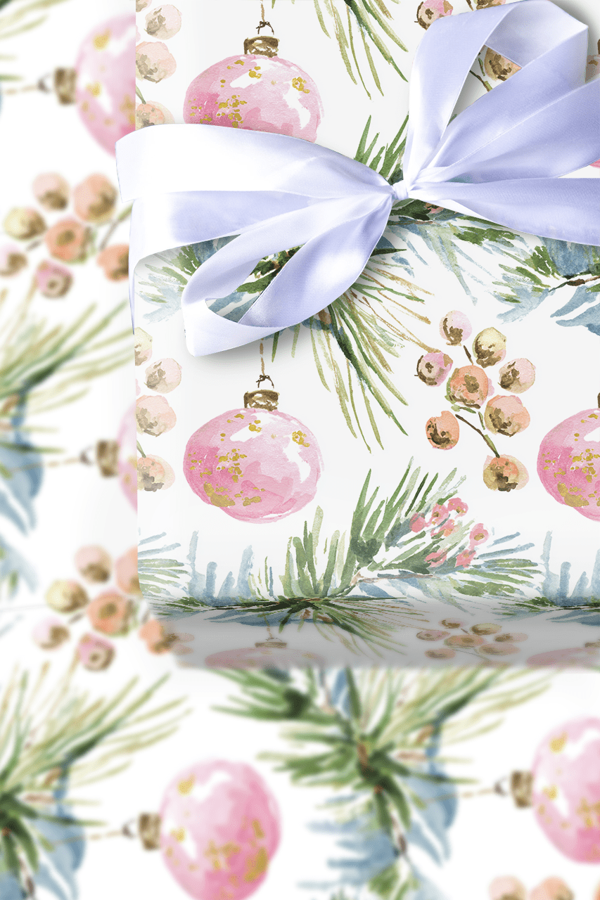 Spruce Serenade - Wrapping Paper - Aspen & Arlo