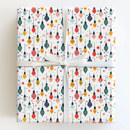 Twinkling Lights - Wrapping Paper - Aspen & Arlo