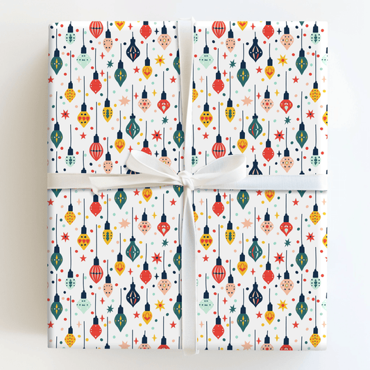 Twinkling Lights - Wrapping Paper - Aspen & Arlo