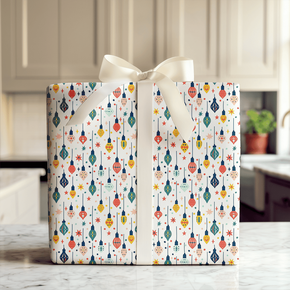 Twinkling Lights - Wrapping Paper - Aspen & Arlo