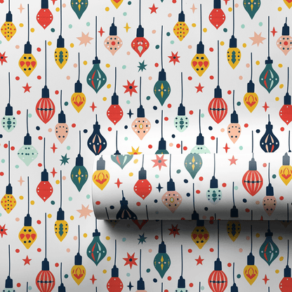 Twinkling Lights - Wrapping Paper - Aspen & Arlo