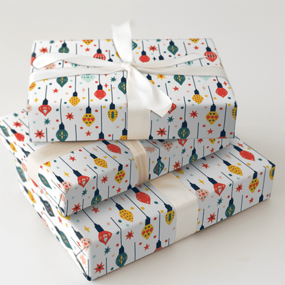 Twinkling Lights - Wrapping Paper - Aspen & Arlo
