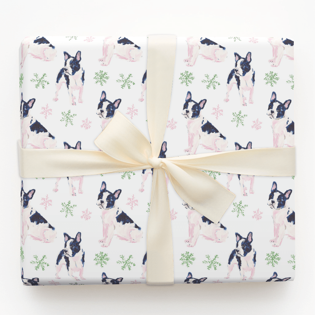 Sweet Frenchies - Wrapping Paper - Aspen & Arlo