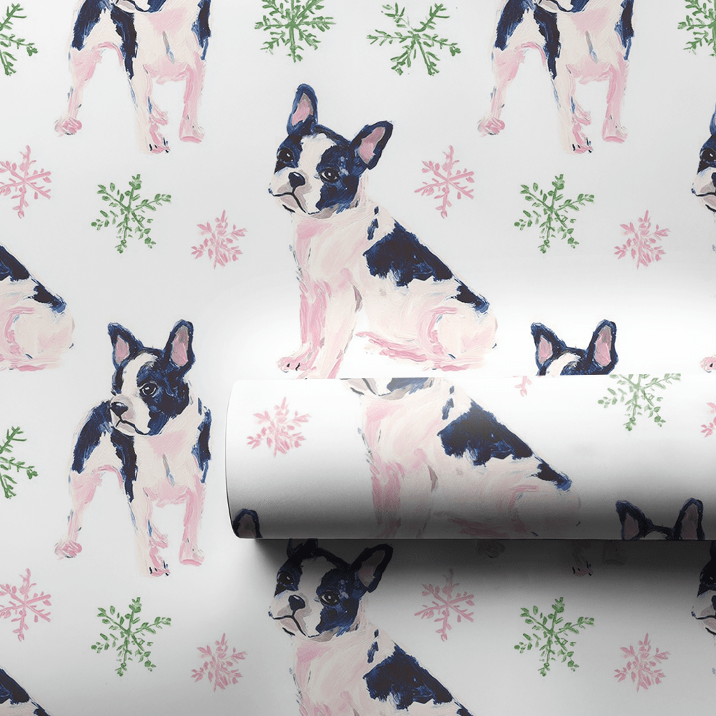 Sweet Frenchies - Wrapping Paper - Aspen & Arlo