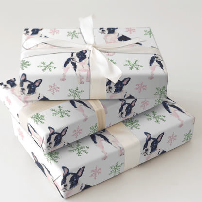 Sweet Frenchies - Wrapping Paper - Aspen & Arlo